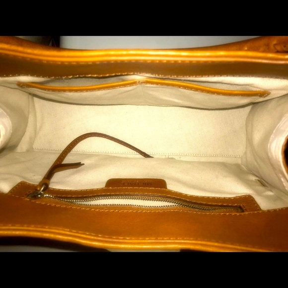 Hobo bag cloth cream canvas with M monogram. - Picture 5 of 10